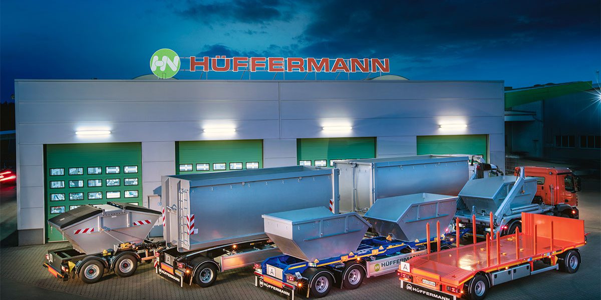 Hüffermann Gruppe - Krane - Transporte - Silosteller - Wechselsysteme